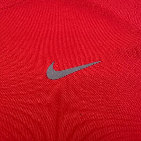 Nike One Classic Women's Dri-FIT Short-Sleeve Top SIZE L in CORAL color - Picture 14 of 14